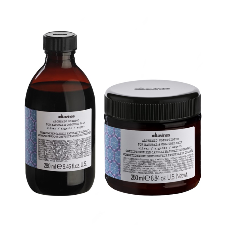 davines alchemic silver szampon