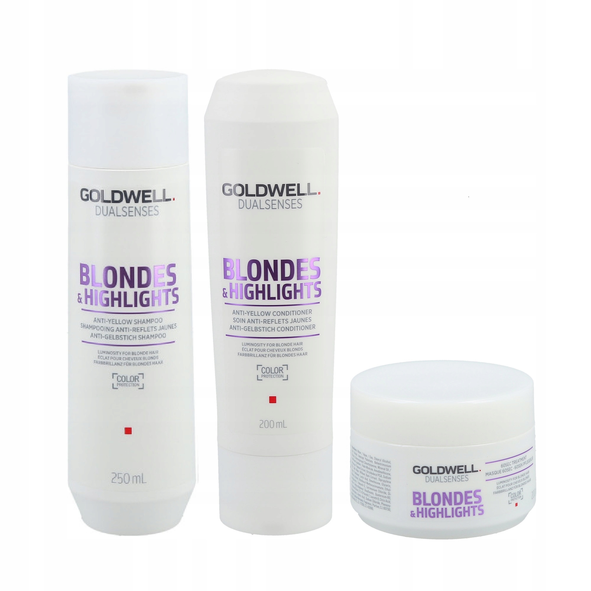 goldwell blondes & highlights szampon i odżywka