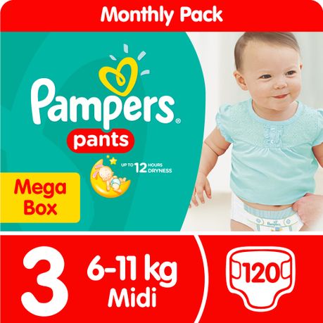 pampers pants 3 mega box