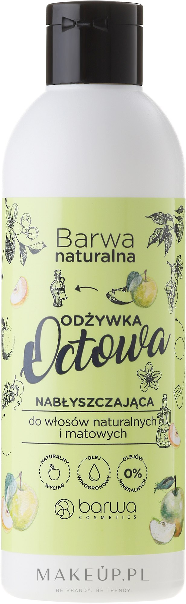 odżywka do włosów octowa