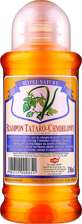 barwa szampon tataro-chmielowy opinie