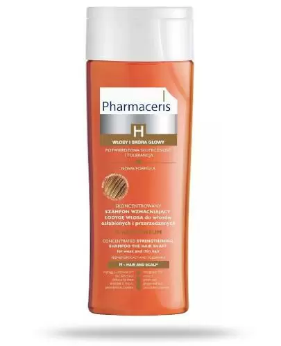 pharmaceris h keratineum szampon wzmacniający włosy osłabione
