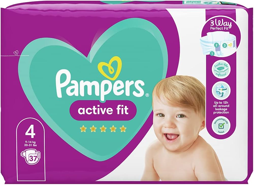 pampers active fit size 4 weight