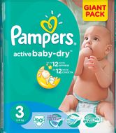 pampers przedział wagowy