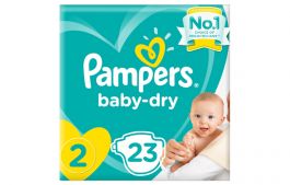 pampers active new baby 2 mini 3-6kg