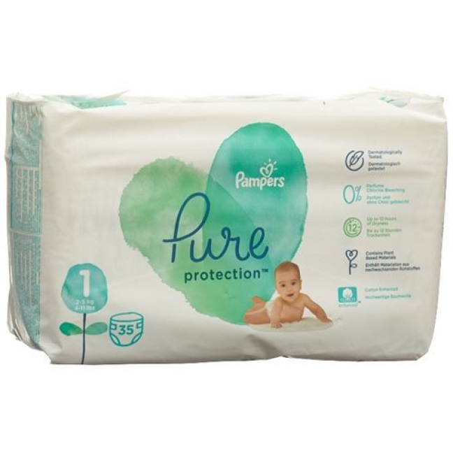 pampers pure protection skład