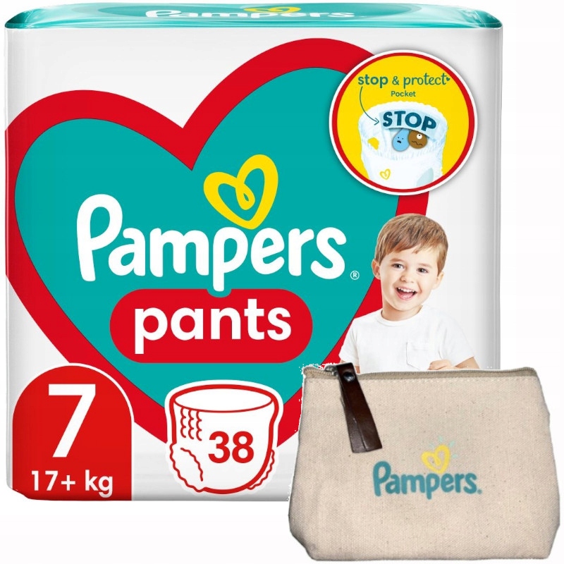 pampers pants rozmiar 7