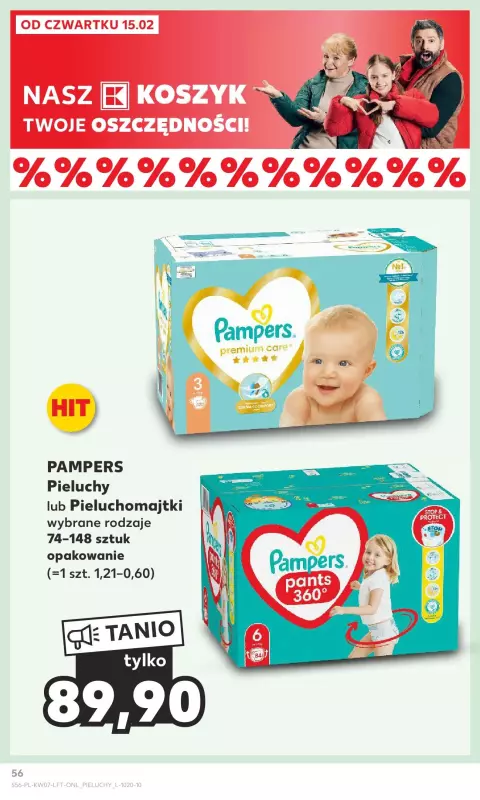 pieluchy pampers 3 tanio