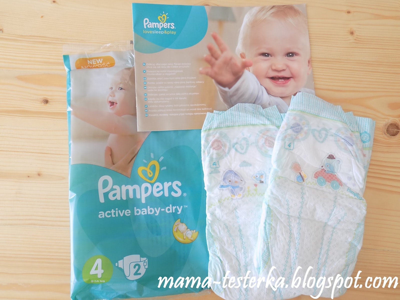 próbki pieluszek pampers