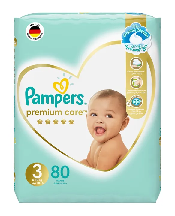 pampers premium care 3 80