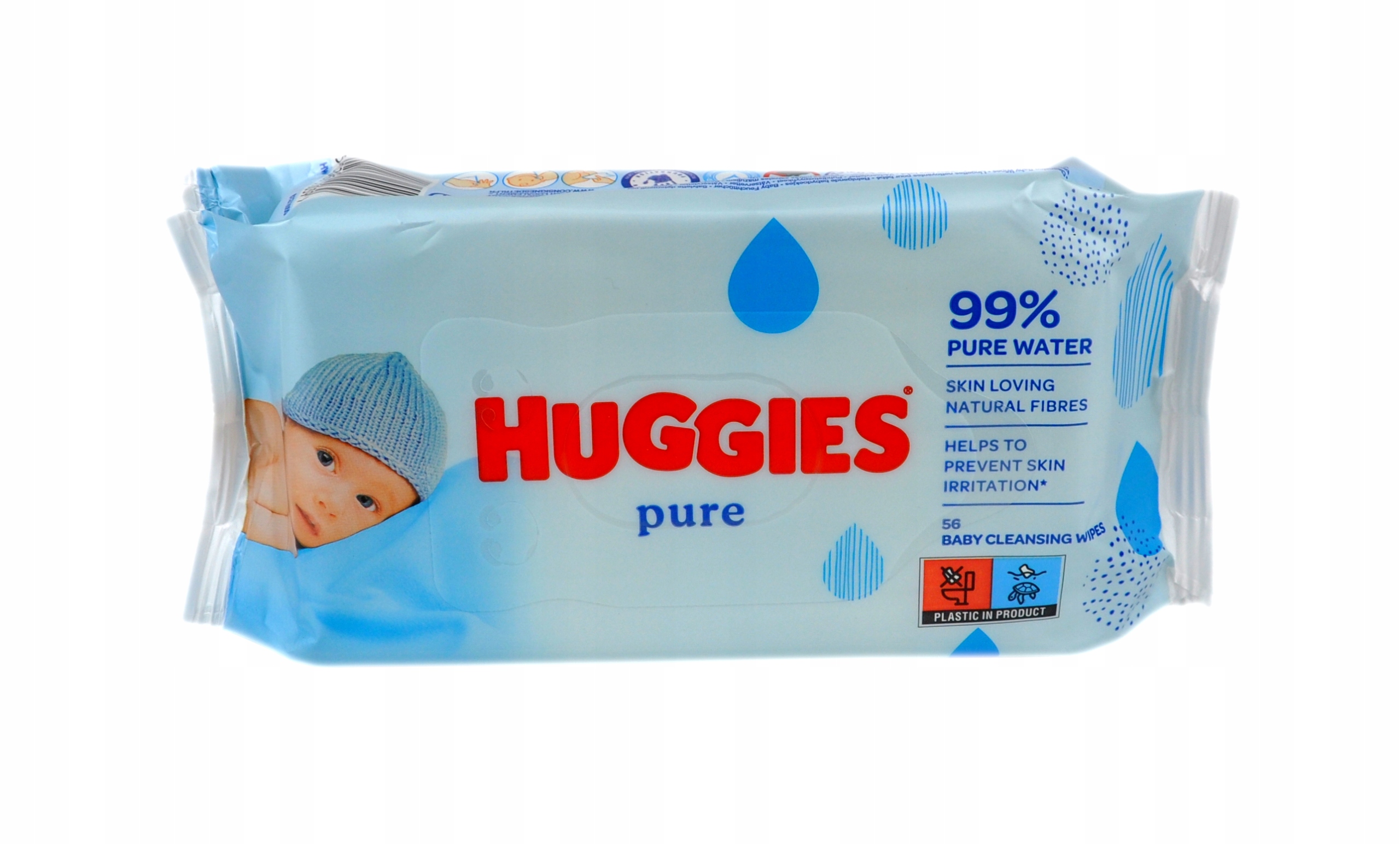 huggies chusteczki pure 56