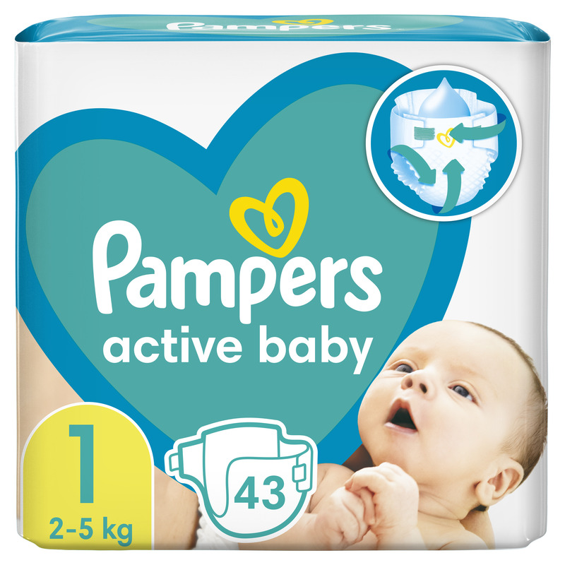 pampers 43 komada