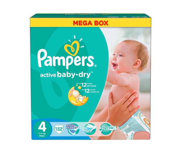 pampers active baby-dry pieluchy 4 maxi 8-14 kg