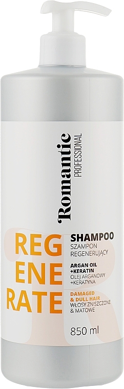 szampon fryzjerski romantic z olejkiem arganowym