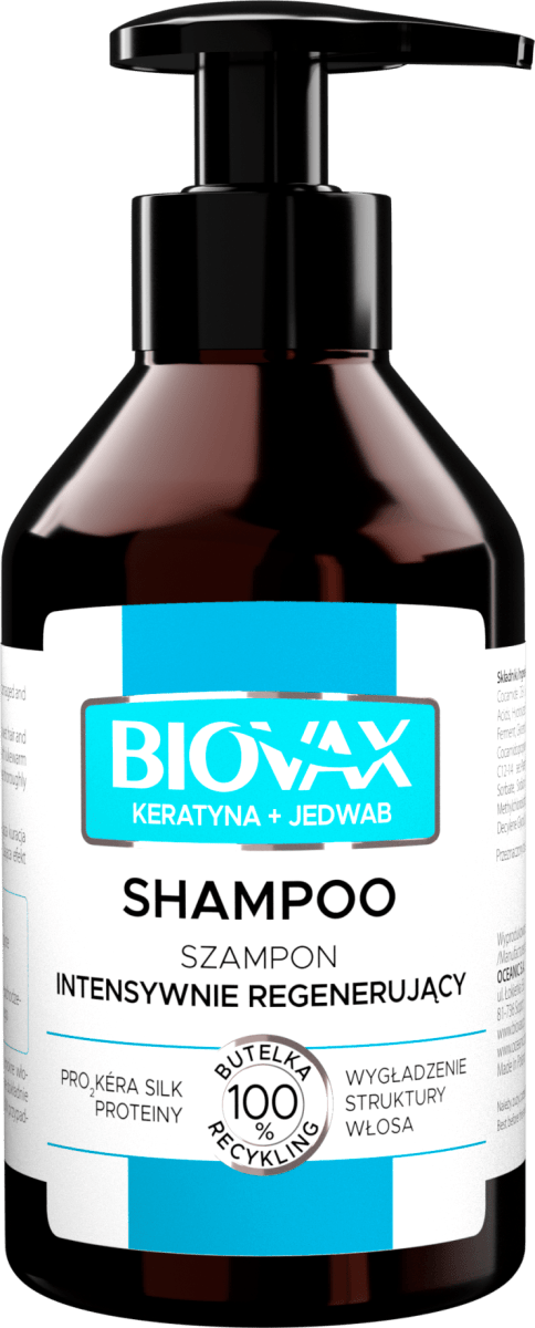 biovax wygładzenie szampon