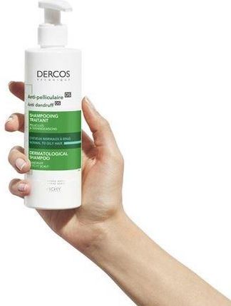 opinie dercos szampon przeciwłupieżowy włosy normalne i przetłuszczające się