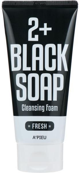 fresh blacksoap 2+ cleansing foam pianka oczyszczająca do twarzy 130g