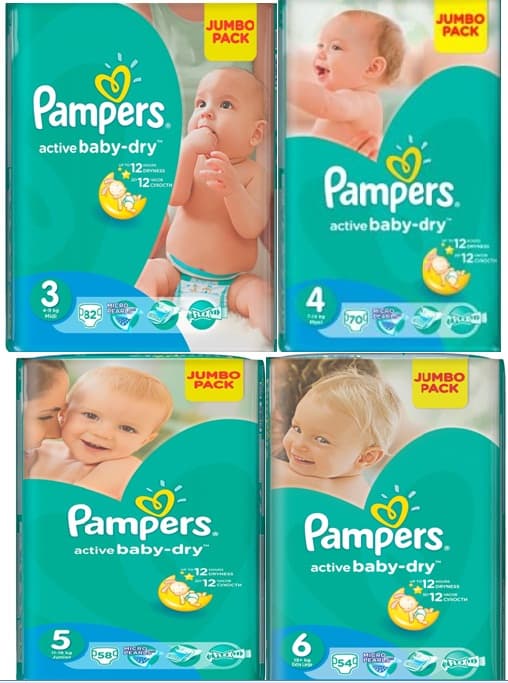 pampers active baby dry a sleeo play