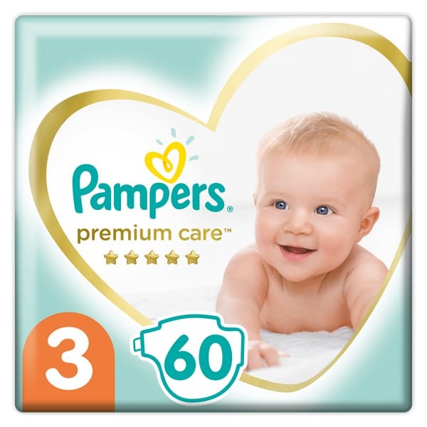 pampers premium care 3 60