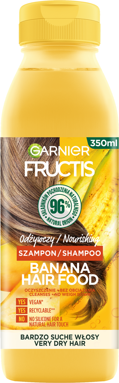 garnier hair food banana szampon