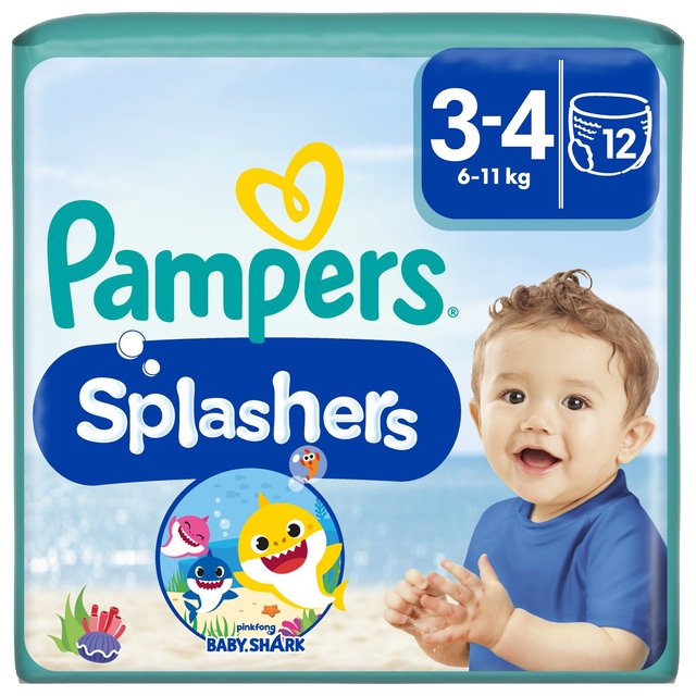 pampers splashers size 2