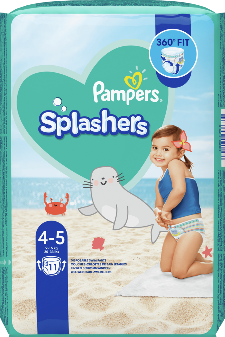 pampers pieluchomajtki splashers