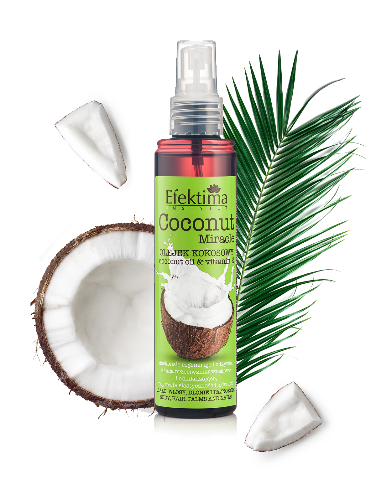 kokosowy olejek do włosów i ciała