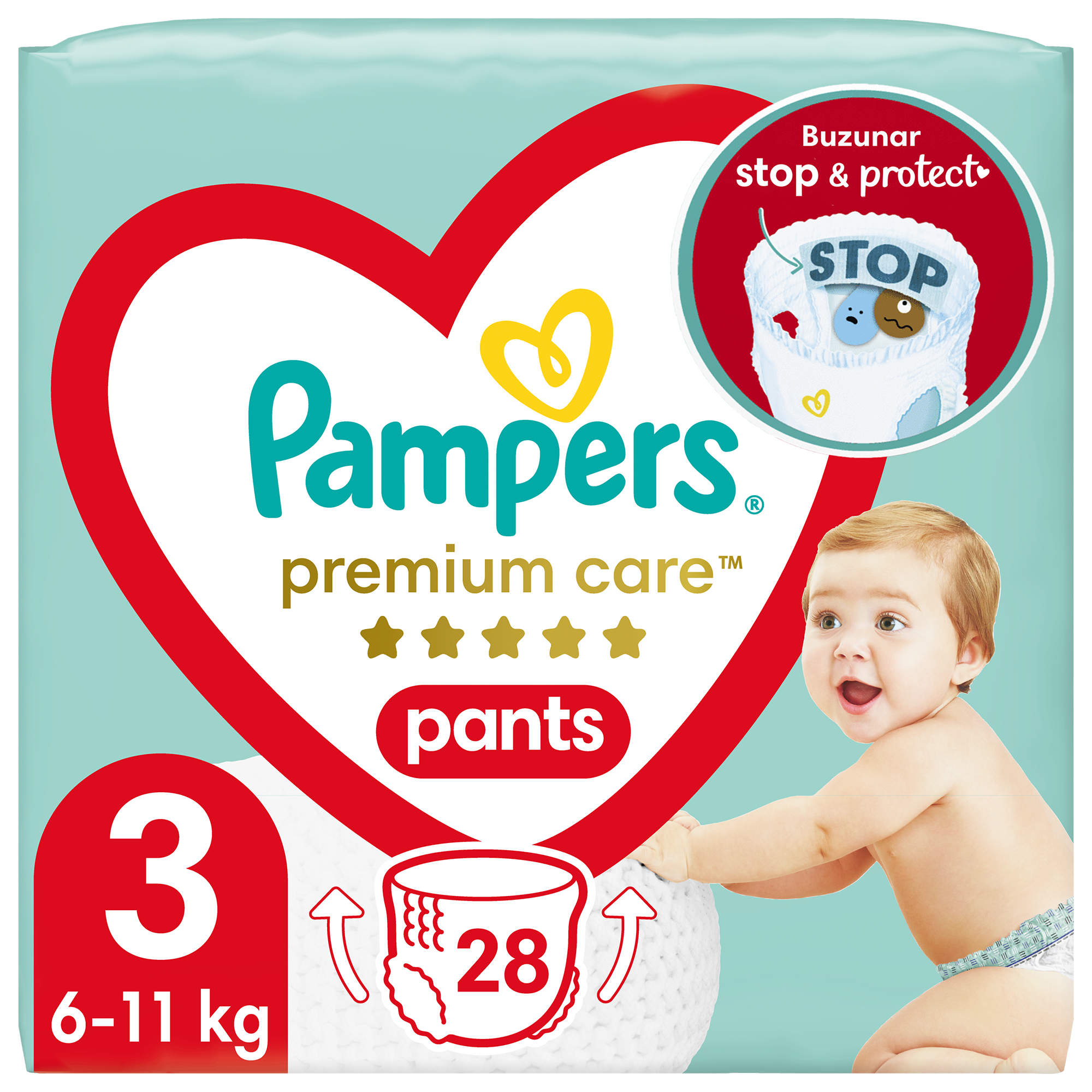 pampers premium care 3 emag