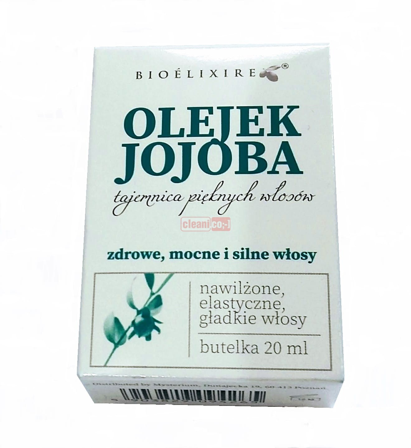bioelixire nawilżający i zmiękczający olejek jojoba do włosów