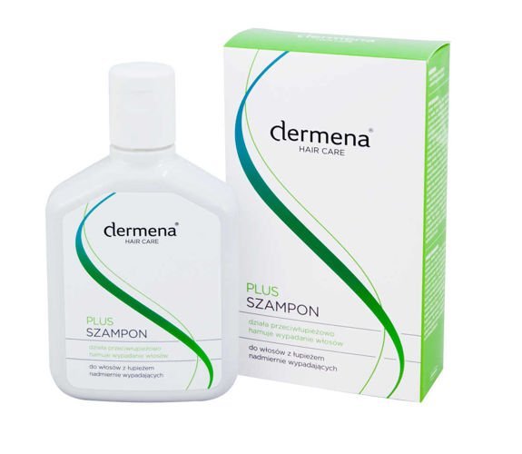 dermena plus szampon przeciwłupieżowy 200ml