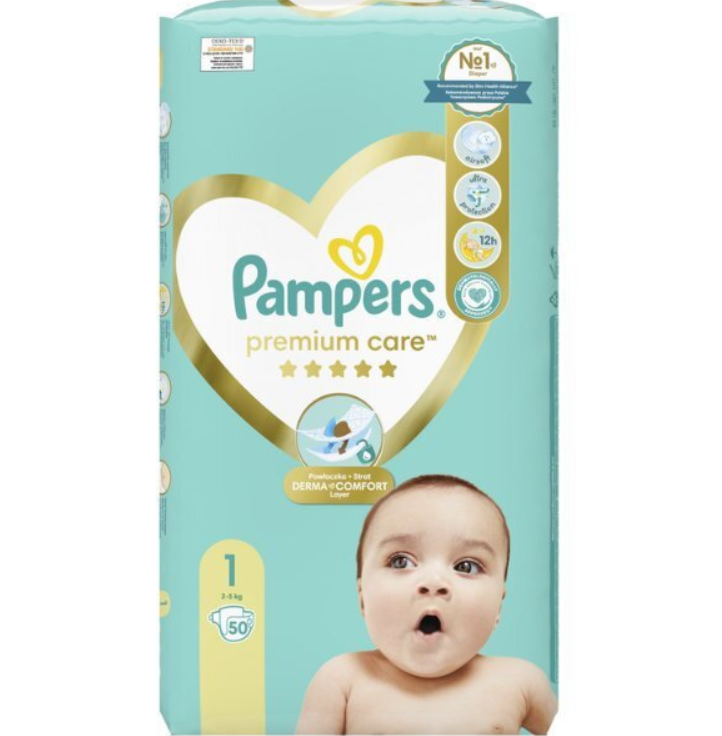 pampers 1 preium