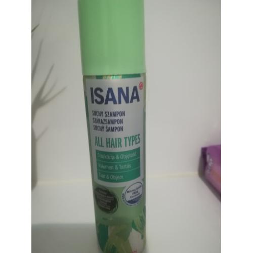 suchy szampon wizaz isana