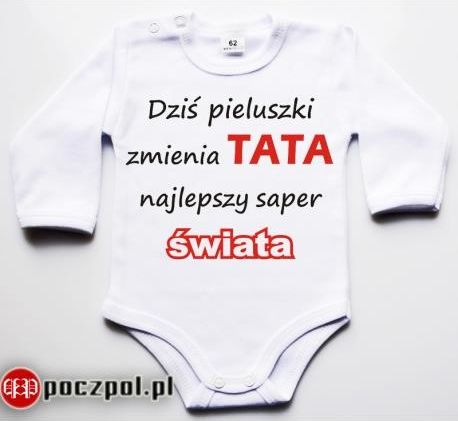 dziś pieluchy zmienia tata