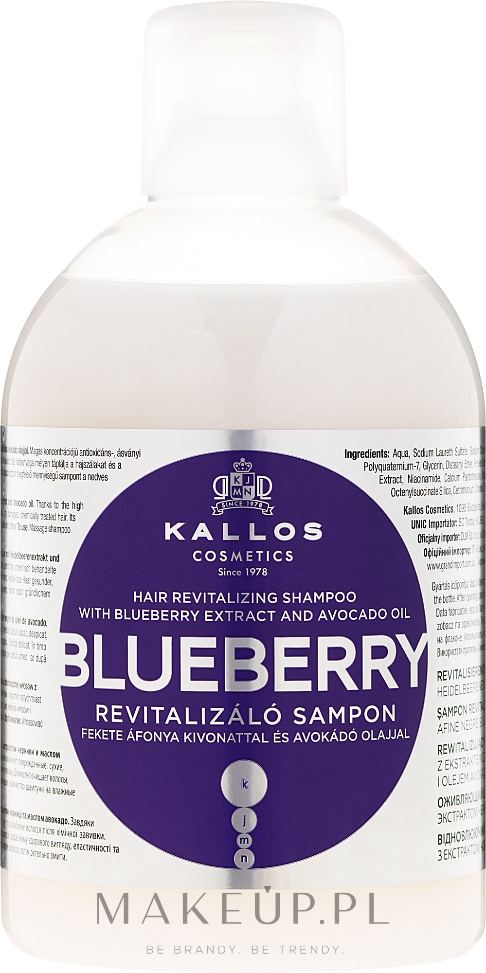 szampon blueberry kallos opinie