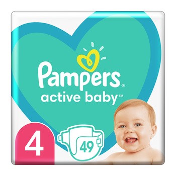 49 szt pampers 4