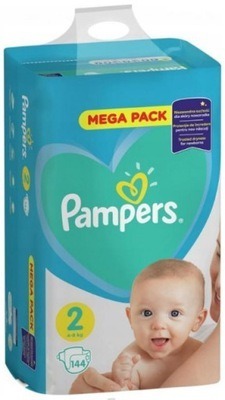 pampers active baby 2 144 szt