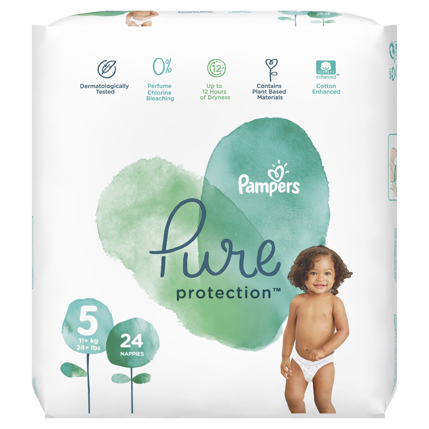 pampers pure cena