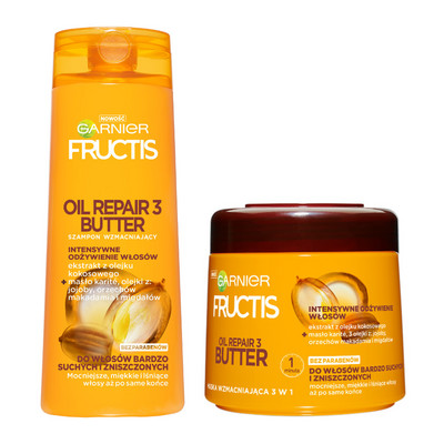 szampon fructis oil repair 3 butter