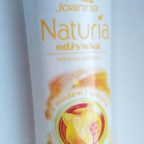 joanna naturia odżywka do włosów miód i cytryna wizaz