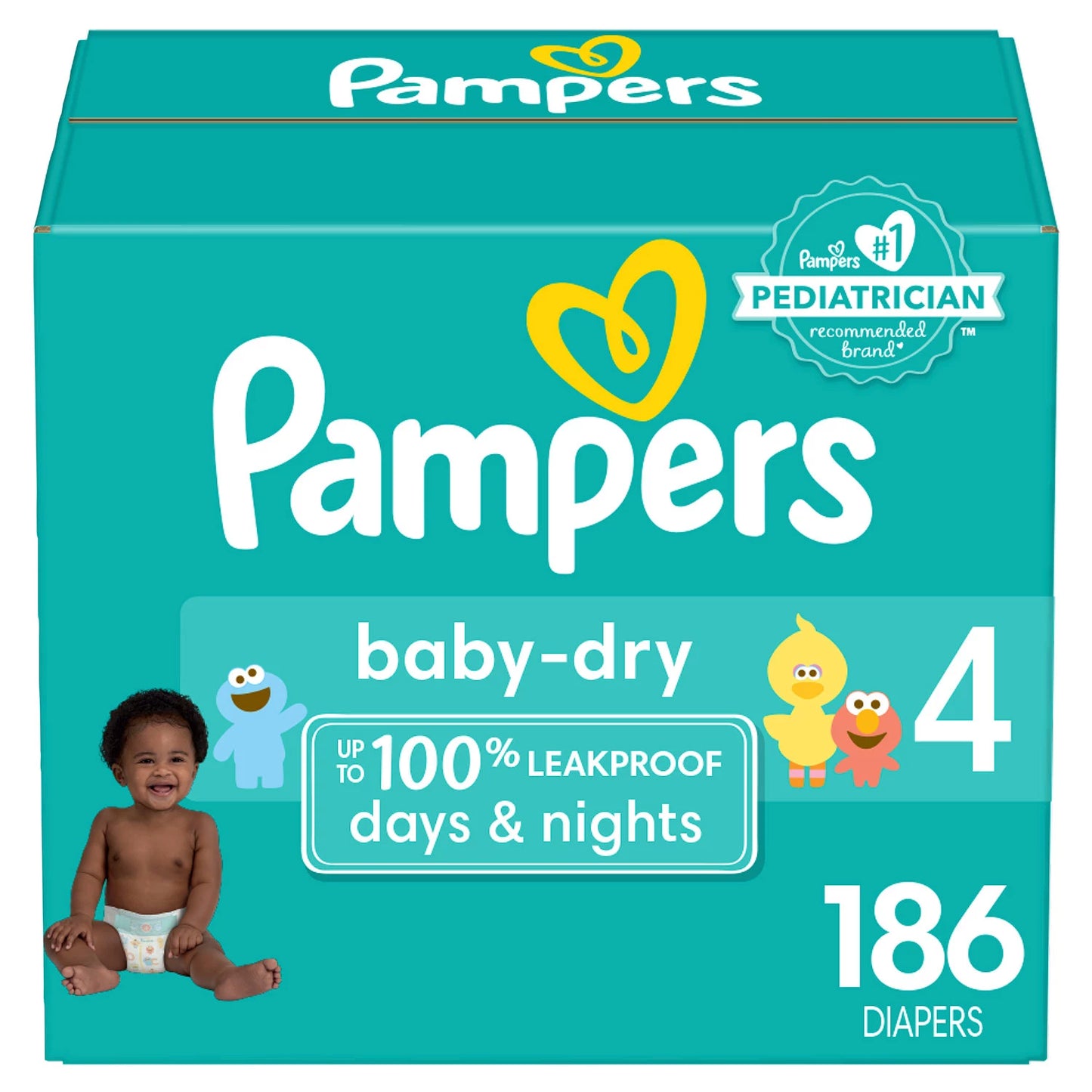 pampers baby dry size 3 midi monthly pack