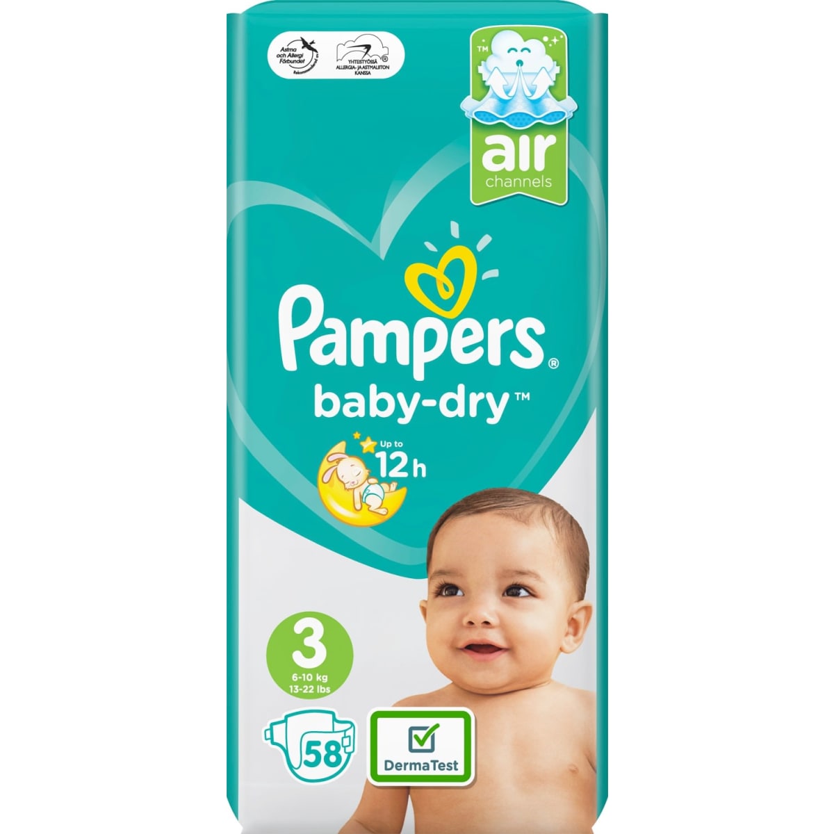 pampers 5-9 kg 3000 sztuk