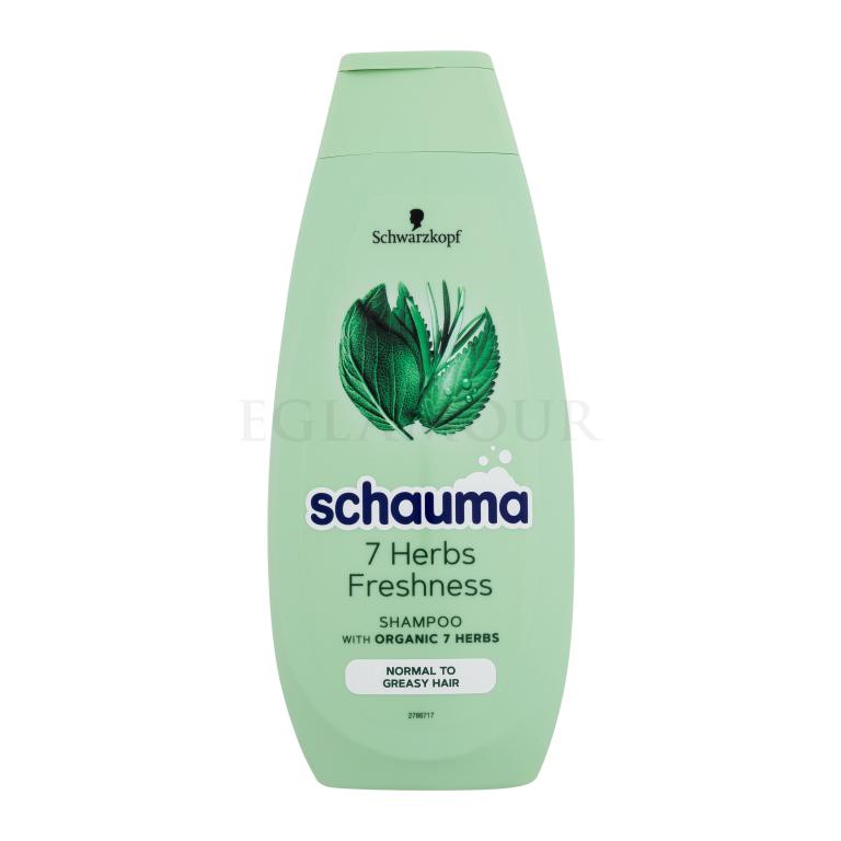 schauma 7 herbs szampon odświeżający 400 ml