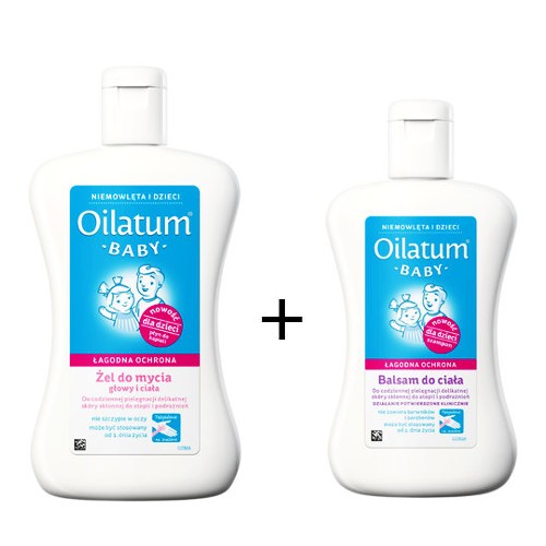 oilatum baby łagodna ochrona szampon od urodzenia 200ml