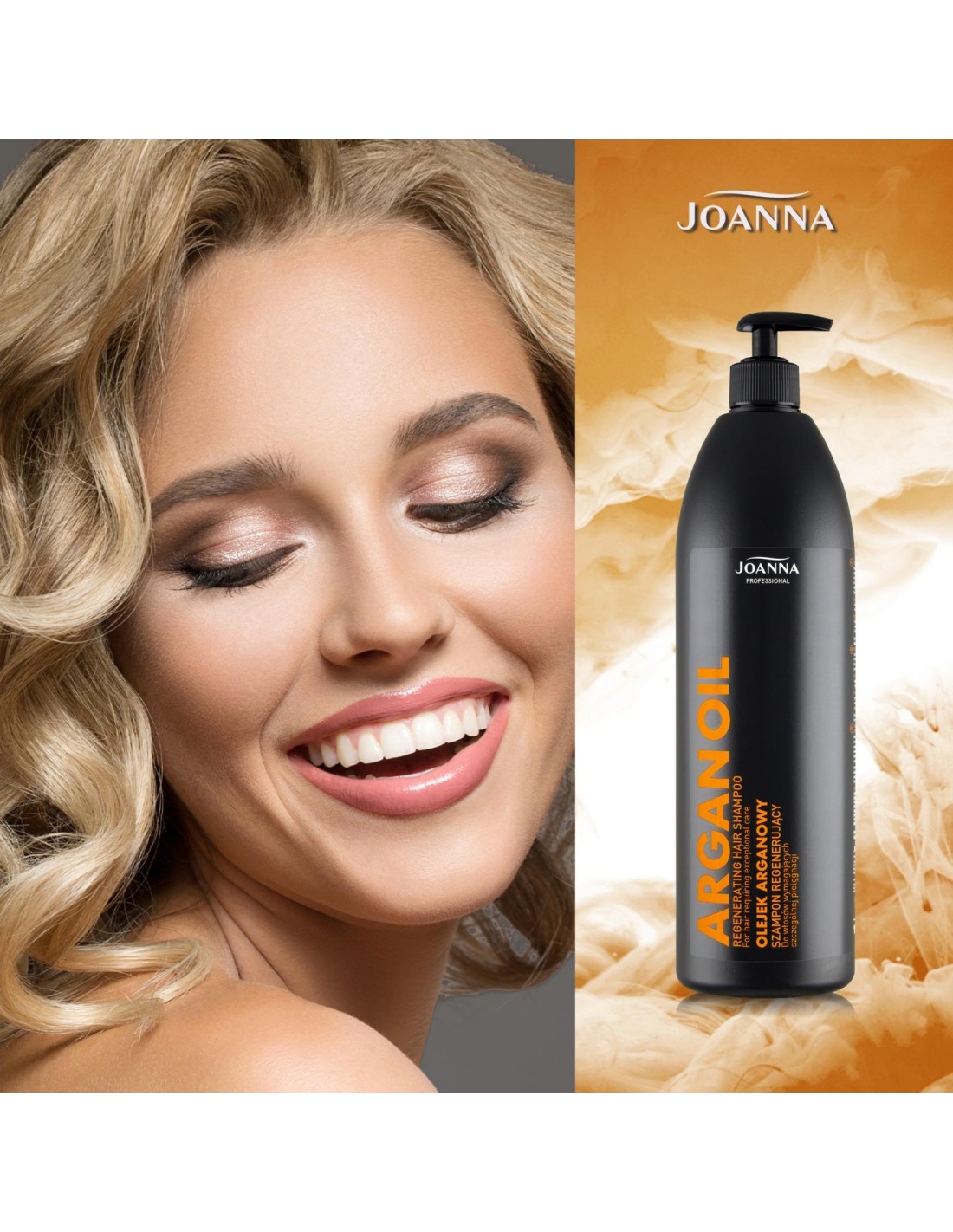 szampon do włosów joanna z olejkiem arganowym