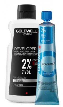 goldwell colorance infuse szampon paleta