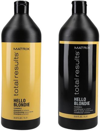matrix total results hello blondie szampon do włosów blond efekt