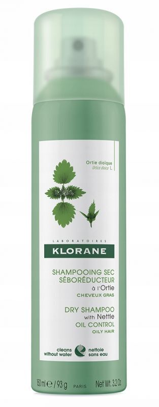 klorane suchy szampon z pokrzywy