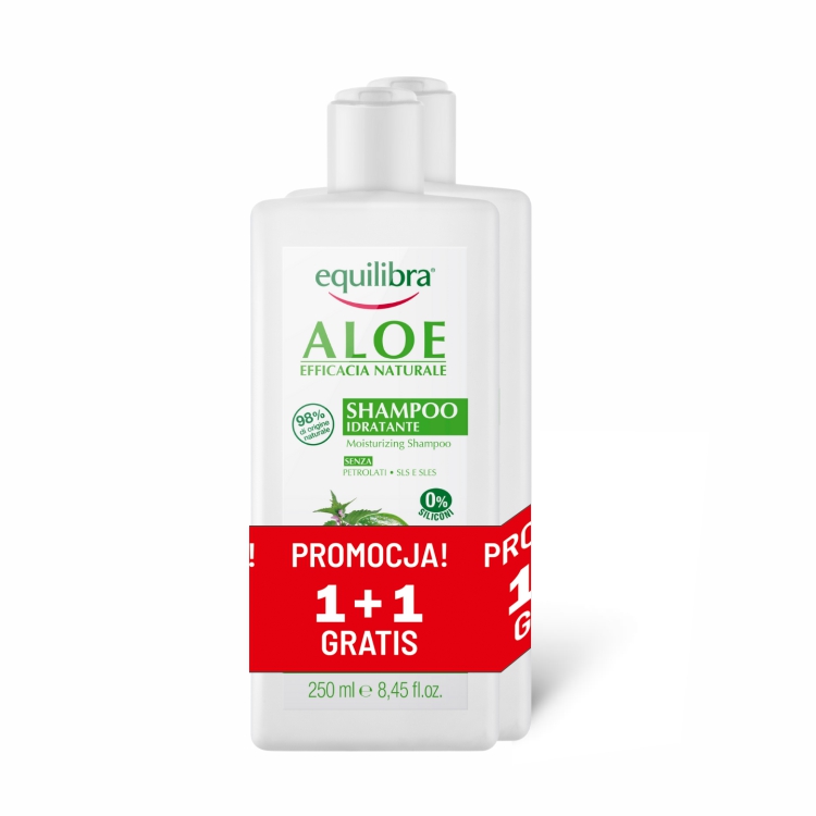 equilibra aloe szampon nawilżający 250ml