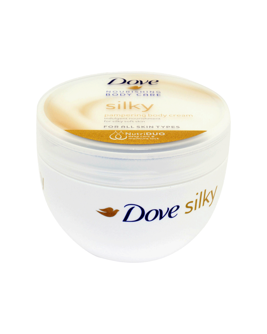 dove seria silky pampering body cream