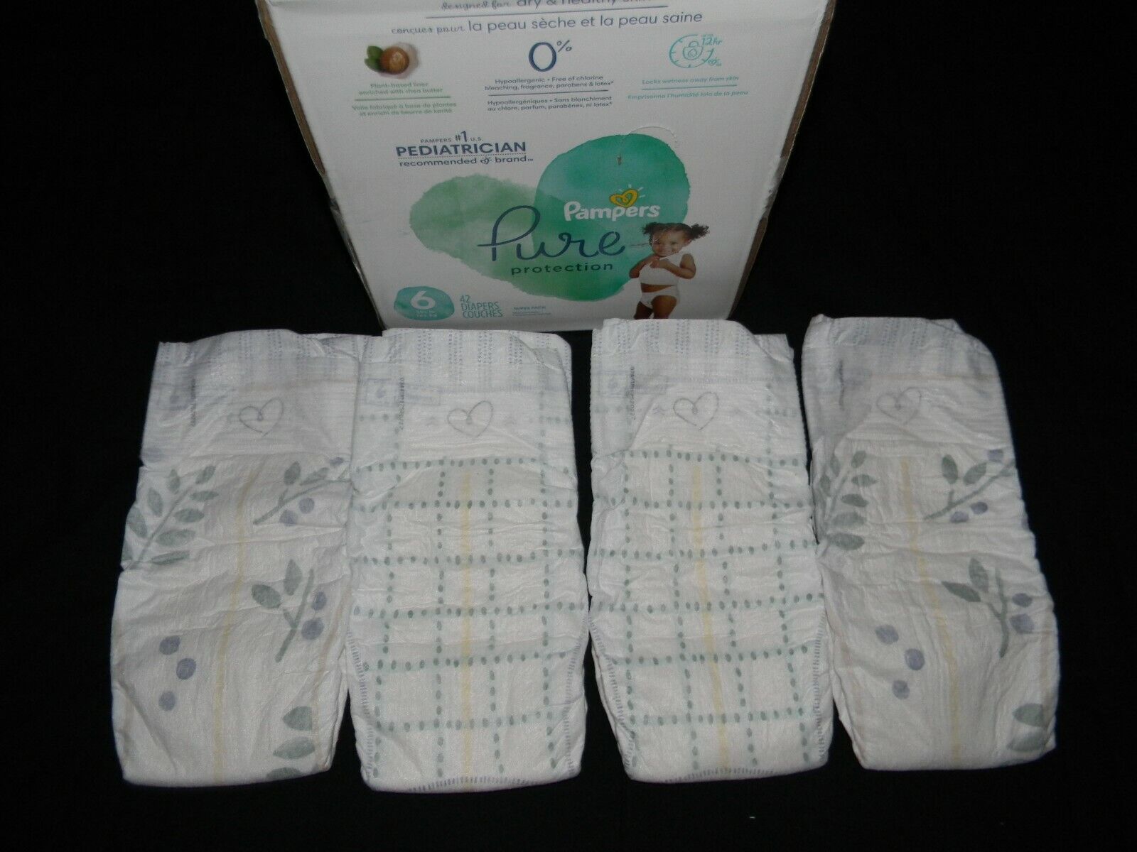 pampers protection pure